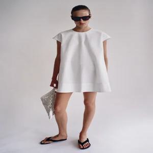 ZARA ZW 컬렉션 숏 원피스 - 화이트 4333/060/250