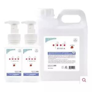이공 딸기향 4L+500mlx2대용량리필 거품형 물비누