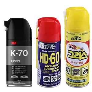3M윤활방청제/K-70/HD-60/부식방지/잡읍제거/녹방지