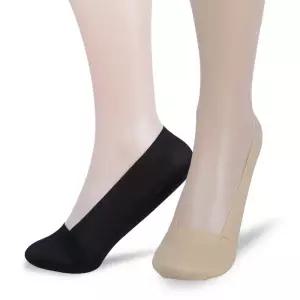 [고아라]루미너스 헴라인으로 깔끔한 마감 무지헴 덧신 1족