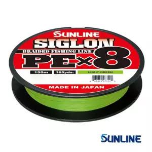[털보낚시]선라인 시그론 PEX8 LIGHT GREEN 150M/0.8(12LB)
