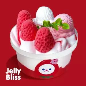 젤리블리스 딸기젤라또 200ml + 점토 수제슬라임