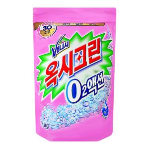 옥시크린 오투액션 1.5kg 2개, 가루 분말 세탁보조제 살균 표백제 얼룩제거