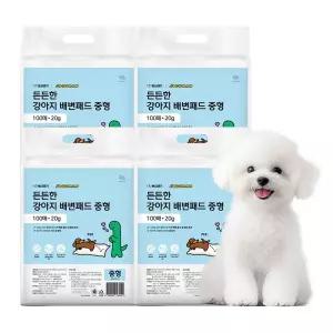 뽀시래기 든든한 강아지 배변패드 M 400매
