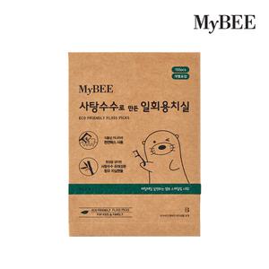 마이비 사탕수수로 만든 일회용치실 150P
