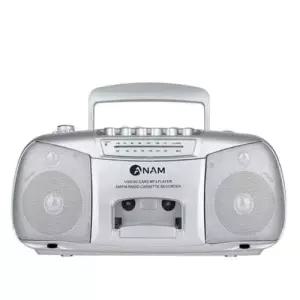 아남 휴대용 카세트 플레이어 PA-711 FM 라디오 녹음 MP3 USB SD카드 이어폰 사용가능