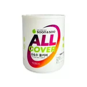 노루 순앤수 올커버 백색 목재 철재 벽지 내부 친환경 가구 방문 베란다 다용도 페인트 1L