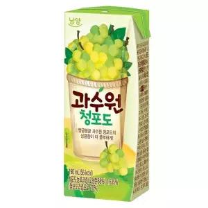 [찬이네과수원]과수원 청포도 190ml x 48개