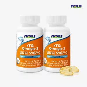 [롯데백화점]나우 [나우푸드] 알티지 오메가-3 (1,180mg x 90캡슐) x 2병