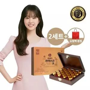 [한삼인][농협홍삼]한삼인 기력보감환 3.75gX25환 2세트+쇼핑백