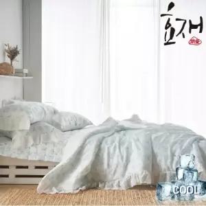 마거릿 냉감 인견 롱프릴 여름 차렵이불 SS) by효재