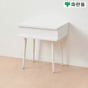 [착불배송] 파란들가구 화이트다리 400 화장대의자 수납의자 다용도의자