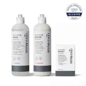 세스코 마이랩 세탁세제 1L + 섬유유연제 1L + 세탁조클리너