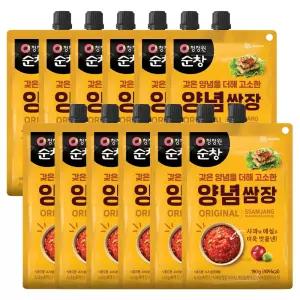 청정원 순창 양념쌈장 190g 12개