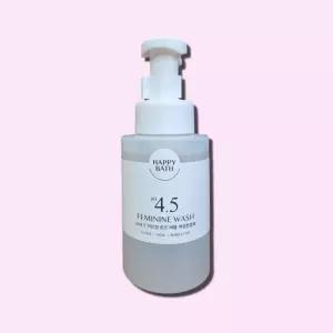 해피바스 피에이치4.5 약산성 로즈 버블 여성청결제 300ml Y존케어