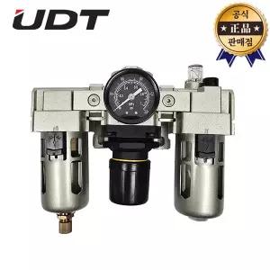 UDT 에어유니트세트 EC3000-03 9.5mm 3구 필터 레귤레이터 오일러 스마토