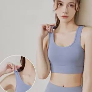 여성 헬스 휘트니스 트레이닝 스퀘어넥 여성 스포츠브라 브라 이너웨어 필라테스 민소매 요가복 운동복