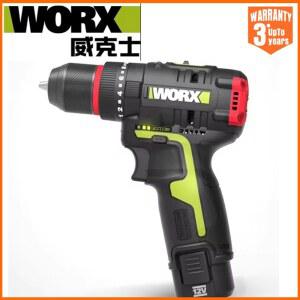 전동드릴 WORX WU131X WU130X 버전 무선 임팩트 1800RPM 브러시리스 드릴 27000BPM 충전식 40NM 배터리