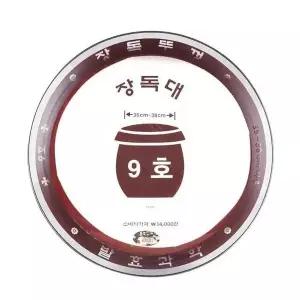 유리 장뚜껑-9호 (약35-38cm) 항아리 장독대 덮개 항아리덮개 (W9E41B8)