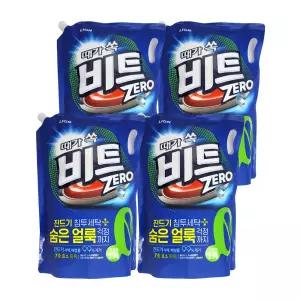 라이온코리아 비트 액체세제 일반드럼겸용 리필 2.7L x 4개