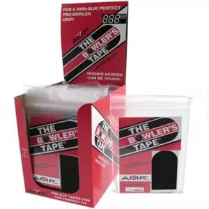 AMF 300 볼러 디스펜서 30개. 테이프 3/4인치 엄지손가락 검정 (12/pkg)
