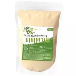 파바빈 가루 1kg 잠두콩 분말 식사대용 베이킹 선식 단백질가루