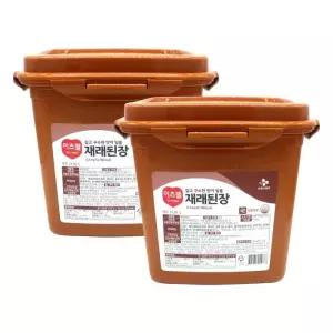 이츠웰 재래식 된장 6.5kg / 업소용/ 대용량