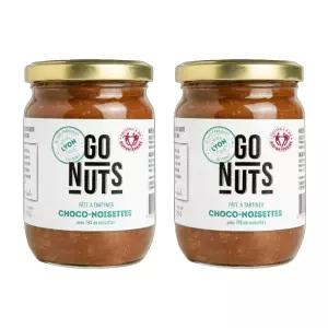 GO NUTS 고넛츠 초콜렛헤이즐넛스프레드 265gX2병 무설탕