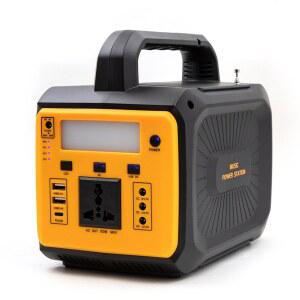 110V 220V AC 출력 태양광 충전식 전기 발전기 Lifepo4 배터리 비상용 휴대용 전원 스테이션 스피커 포함