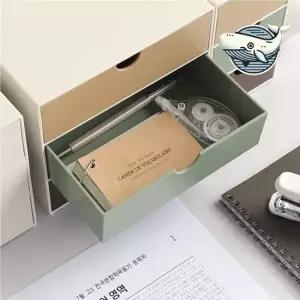 세련된 다용도 소품 정리함 서랍형 정리 수납 책상꾸미기 튼튼한 실용적