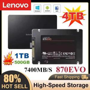 레노버 500GB 4TB 솔리드 스테이트 디스크 SSD 870 EVO 1TB 2TB 내장 HDD 하드 드라이브 SATA 3 2.5인치 노