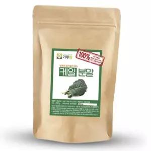 무가당 국내산 100% 순수 케일 분말 가루 200g 식사 대용 아침 선식 건강 녹즙 스무디 재료 국산케일가루 녹즙스무디