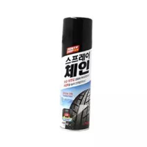 겨울철 타이어 스프레이형 스노우체인 눈길 빙판길 안전운전 자동차 월동용품 응급처치용 500ml 자동차월동용품 타이어체인 눈길안전용품