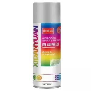 크롬 도금스프레이 450ml 자동차 방청 샤워기 아연 자동 타이어 락카 은색