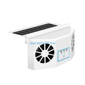 Y1gd 자동 인테리어 냉각 팬 공기 순환 차량 트럭 SUV 더블 헤드 배기 라디에이터 4500RPM 환기