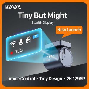 블랙박스 2K KAWA MINI 3 Pro 카메라 자동차 DVR Tiny Dash Cam 24 주차 비디오 레코더 WiFi APP 음성 제어