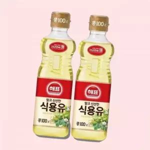 사조 콩기름 식용유 0.9리터2개 4393492
