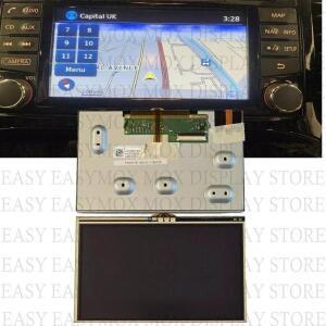 2013-2019 Nissan Juke Note Micra J11 헤드 유닛 Sat Nav 터치 스크린 수리용 5.8 LCD 디스플레이