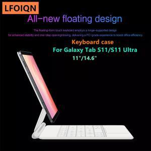 삼성 갤럭시 탭 S11 울트라 14.6인치 SM-X930 2025 케이스용 LFOIQN 매직 키보드 스마트 멀티 터치 커버