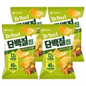 (1+3) 닥터유 단백질칩 버터구이 오징어맛, 60g, 4개 4Set