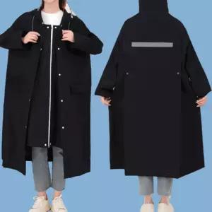 안전우비 라이더출퇴근 반사띠 적용 백팩착용 가능 와이드핏