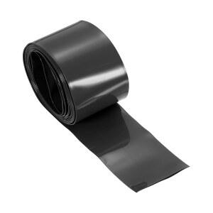 파티킬 PVC 히트 슈링크 랩 튜브 1.7(43MM) 플랫 폭 9.9피트(3미터) 길이 배터리 18650 21700 26650 리튬 DIY 팩 LED 핀 블랙 hZ2