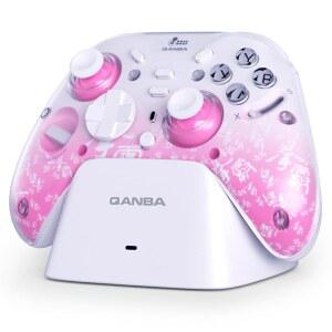 Qanba Phantom Multi-Mode Smart Wireless Controller With and Windows (2.4G/Bluetooth/Wired), Joysticks Tri-Mode iOS PC TV PC Polling Rate for 1000Hz Connection Hall-Effect Android