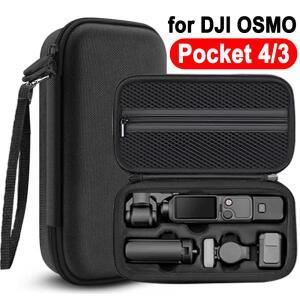 DJI 오즈모 포켓 4/3 EVA 하드 케이스 휴대용 보호 스지 가방 핸드 스트랩 포함