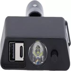 3핀 XLR 헤드 USB 충전 포트 조절 가능한 각도 넓은 조명 쉬운 설치 모빌리티 스쿠터 액세서리를 갖춘 전기