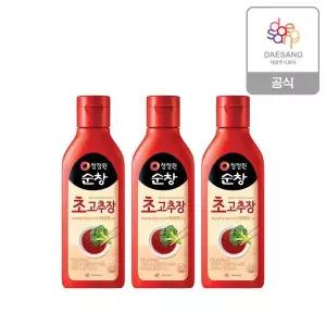 [청정원] 순창 초고추장 500g(튜브) X3개[35999262]