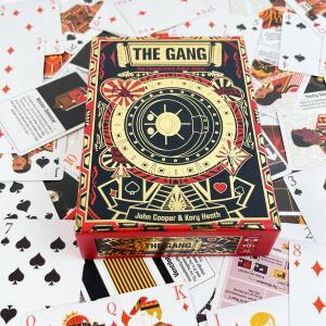 THE GANG Heist 보드 게임 | 3~6인용 20분 도둑 도전 성인  청소을 위한 포커 팀