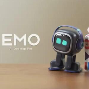 EMO 럭스 AI 데스크탑 로봇  대화  링 인공지능  친구 카메라