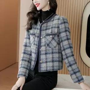 마요 모직 추동 여성모직코트 상의 숏 슬림핏 코트 UNO3