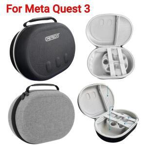 Meta Quest 3 VR 헤드셋 보관 가방 용 운반 케이스 액세서리 충격 EVA 하드 쉘 박스